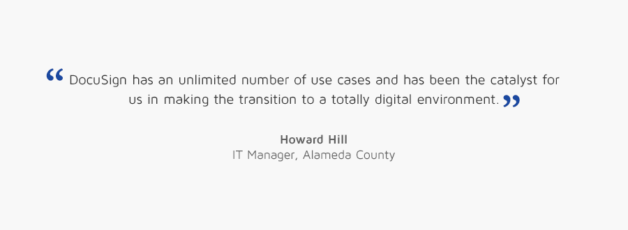 Howard Hill, Alameda County quote
