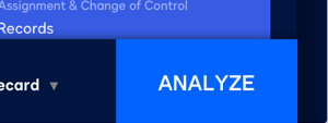 Screenshot image of the word analyze to represent how easy one-click contract analysis can be.