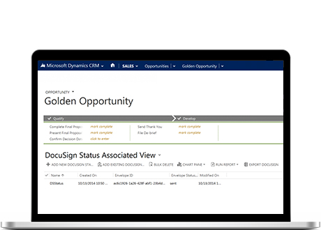 DocuSign for Dynamics CRM Online